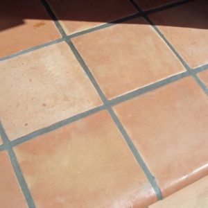 Saltillo Hexagon Tile Flooring Bourget Bros Saltillo Tile Stair Treads
