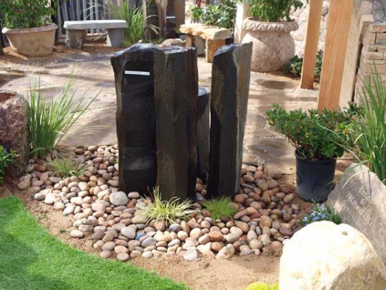 Xeriscape Landscaping Water Fountain Bourget Bros Xeriscape Landscaping Water Fountain